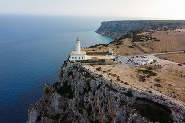 Proplouvání zálivem u ostrova Formentera