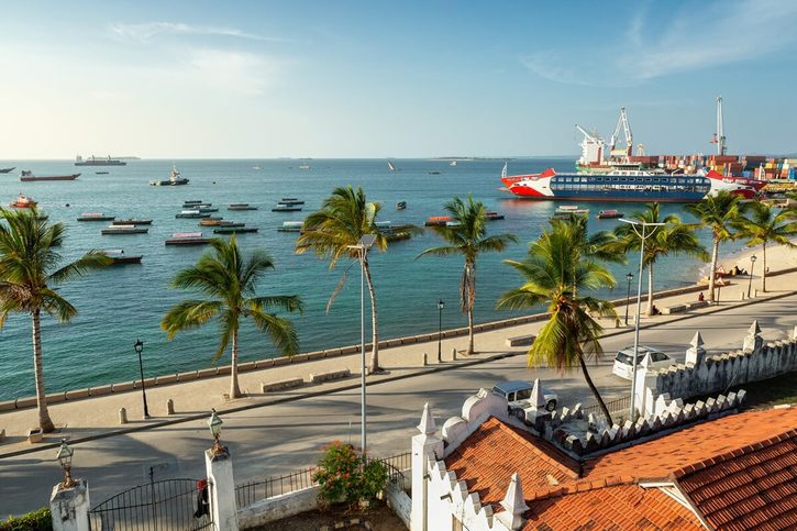 Zanzibar - Výhled na oceán