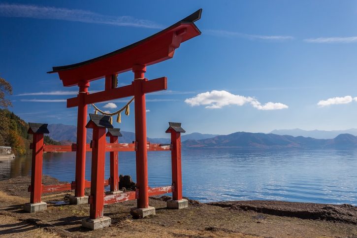 Akita - jezero Tazawa