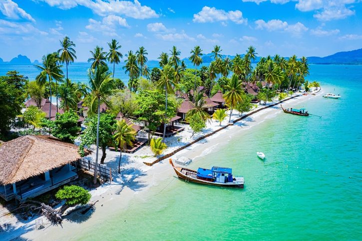 Phuket - Pláž na ostrově Koh Mook 