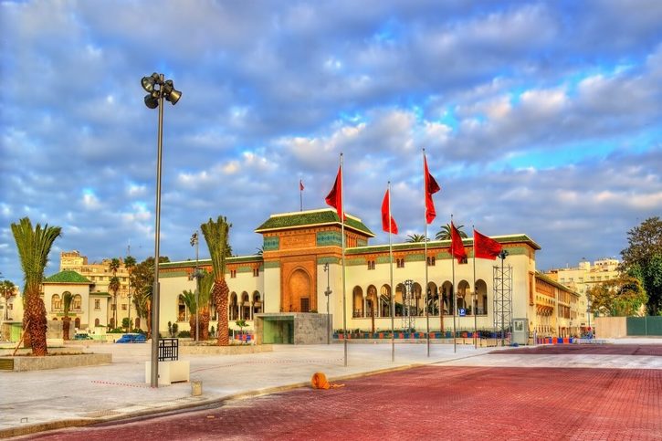 Casablanca - Justiční palác na náměstí Mohammeda V. 