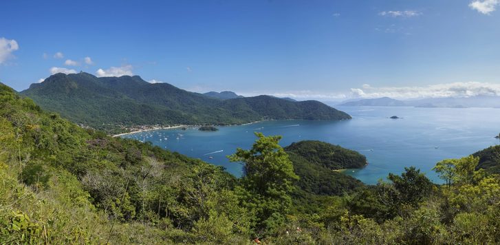 Ostrov Ilha Grande, Brazílie