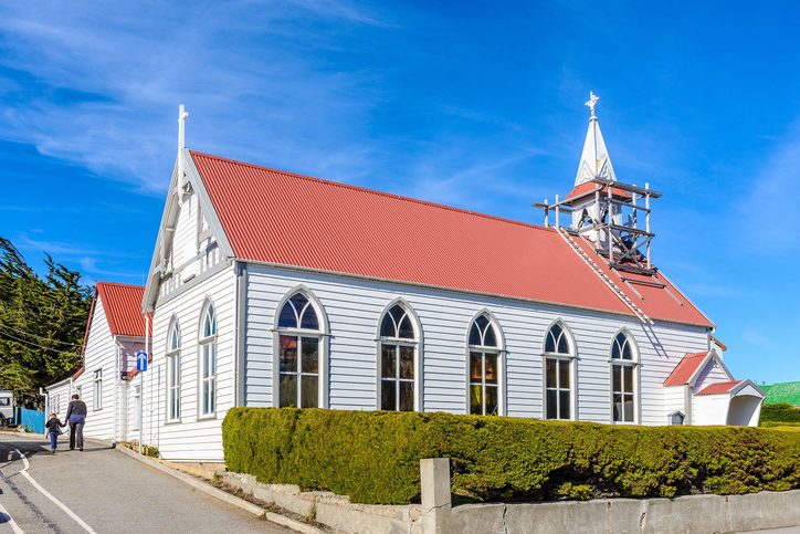 Architektura Port Stanley, hlavního města falklandských ostrovů