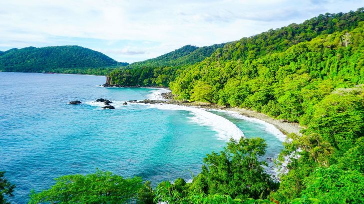 Sabang Island Acheh Indonesia je ostrov, který byl také zasažen tsunami v prosinci 2004