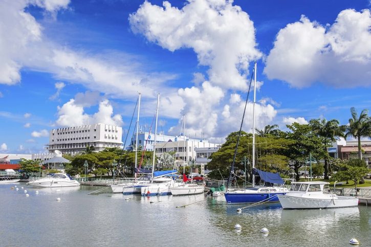 Bridgetown (Barbados) - Pohled na centrum města 