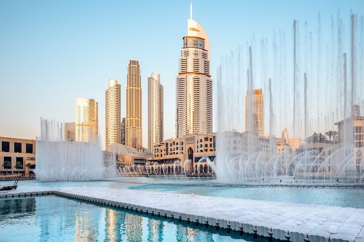 Dubaj - Dubai Fountain