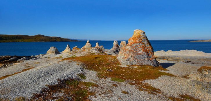 Přírodní úkazy v Lakselv, Trollholmsund