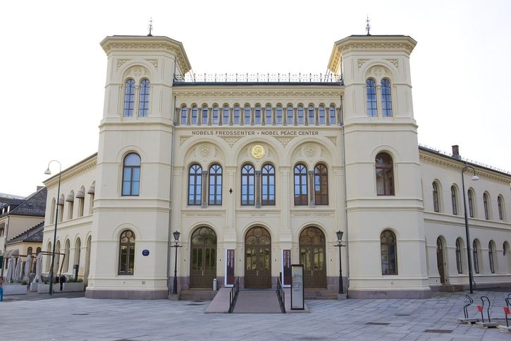 Nobelovo mírové centrum (Nobels Fredssenter) v Oslu 