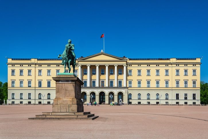 Královský palác v Oslu (Det kongelige slott) 