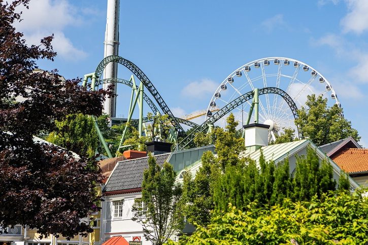 Göteborg - Zábavní park Liseberg 