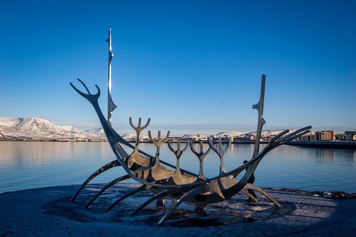 Reykjavik - Socha Sun Voyager