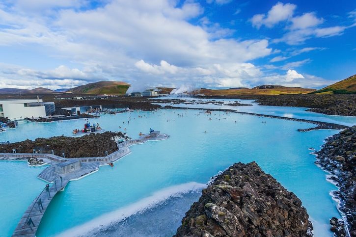 Reykjavik - Geotermální lázně Blue Lagoon
