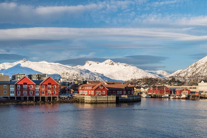 Svolvaer - Panorama města