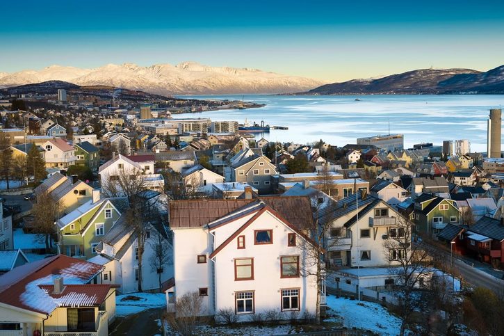 Pohled na Tromso
