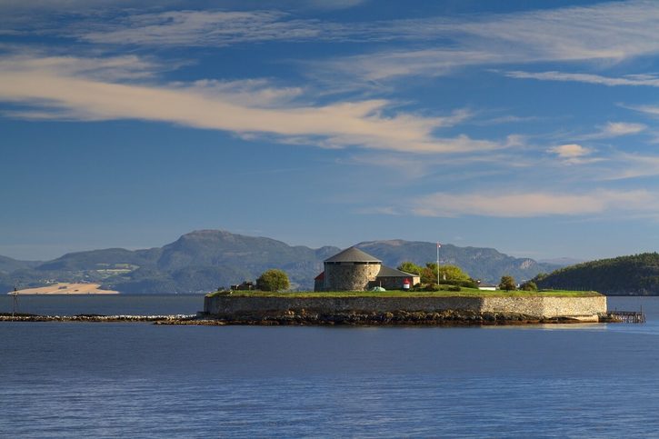 Trondheim - Klášter Munkholmen 