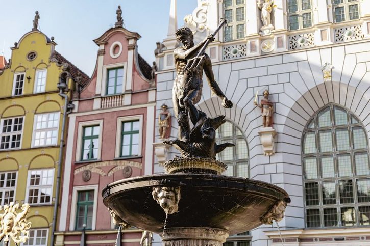 Gdaňsk - Neptunova fontána