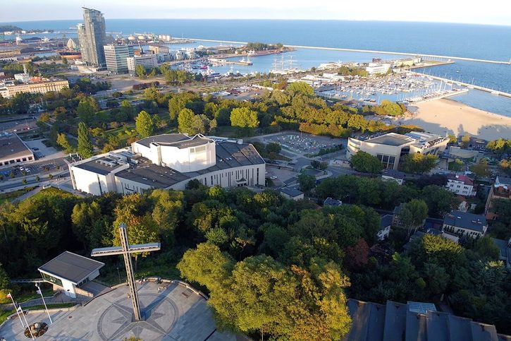 Gdyně - Pohled na záliv