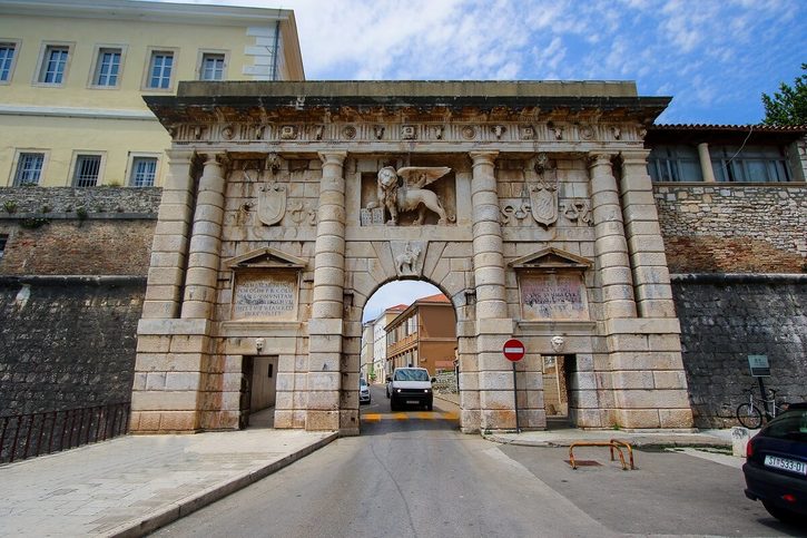 Zadar - Pozemní brána do Starého města 
