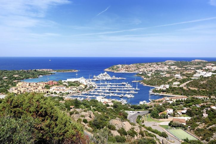 Olbia - Pohled na přístav