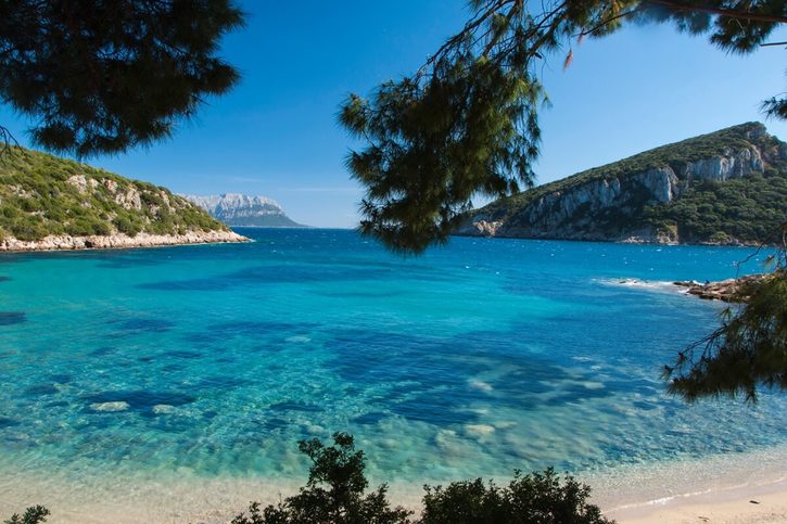 Golfo aranci - Moře u Cala Moresca