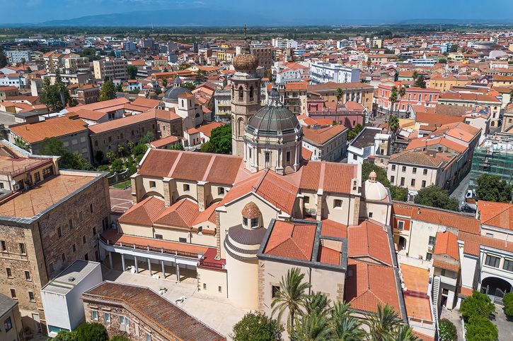 Oristano - Katedrála v Oristanu (Oristano Cathedral)