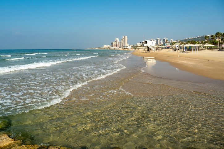 Haifa - Pláž Dado 