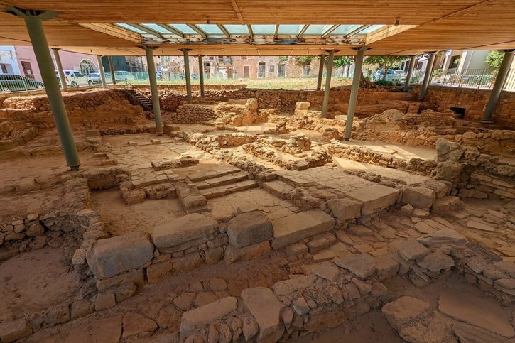 Chania - Archeologické naleziště ve Starém Městě.