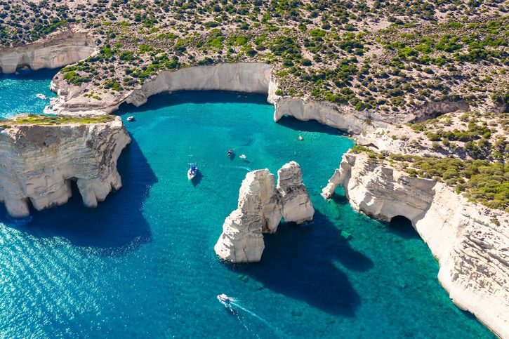 Milos - Kleftiko Bay