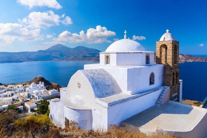 Milos - kostel Panagia Thalassitra 