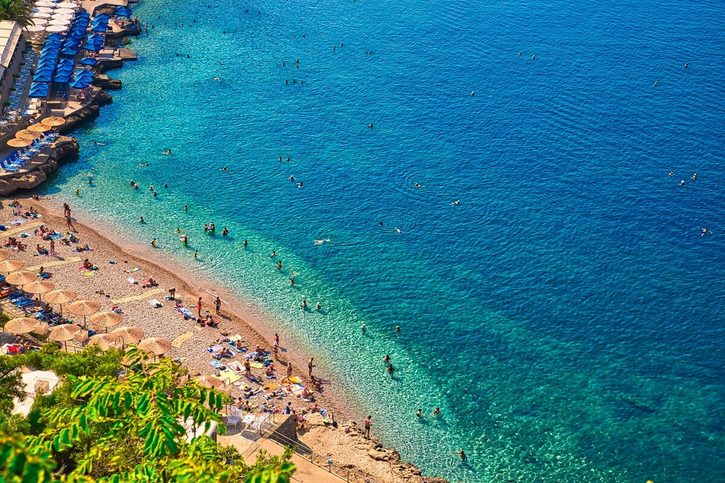 Nafplio - Pláž Arvanitia