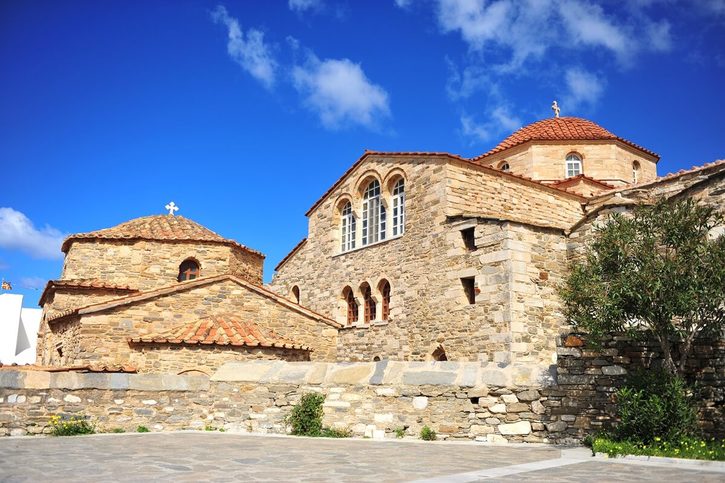 Paros - Kostel Panagia Ekatontapiliani