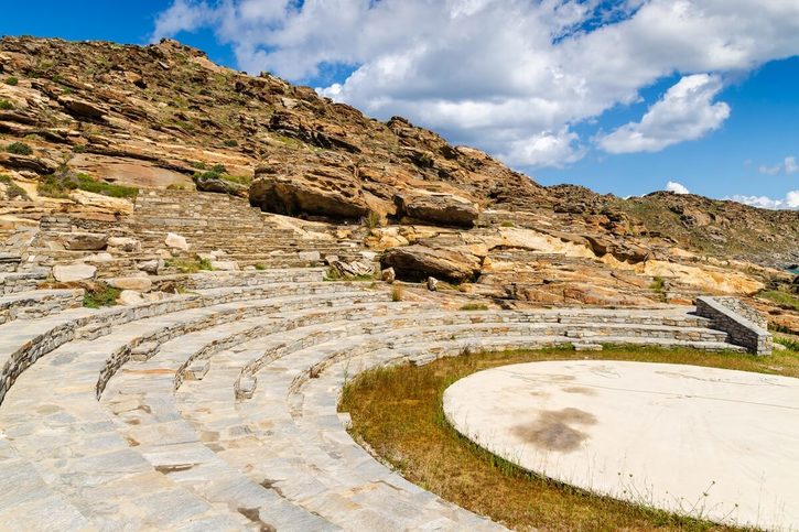 Paros - Starověké divadlo 