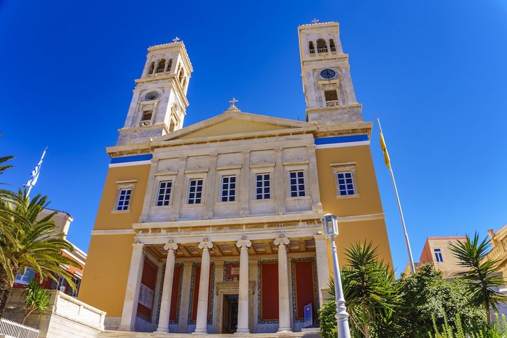 Syros - Katedrála sv. Mikuláše 