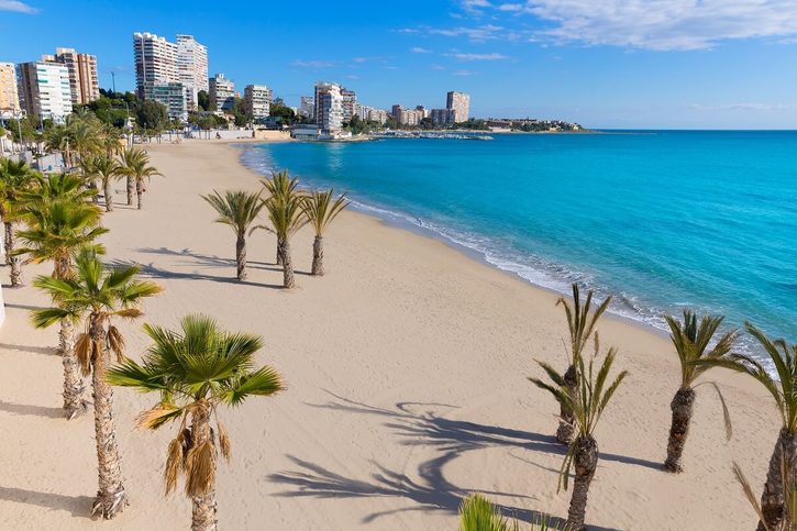 Alicante - pláž San Juan 