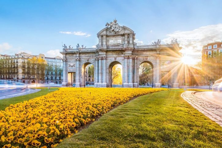 Madrid - Brána Puerta de Alcalá Madrid - Brána Puerta de Alcalá