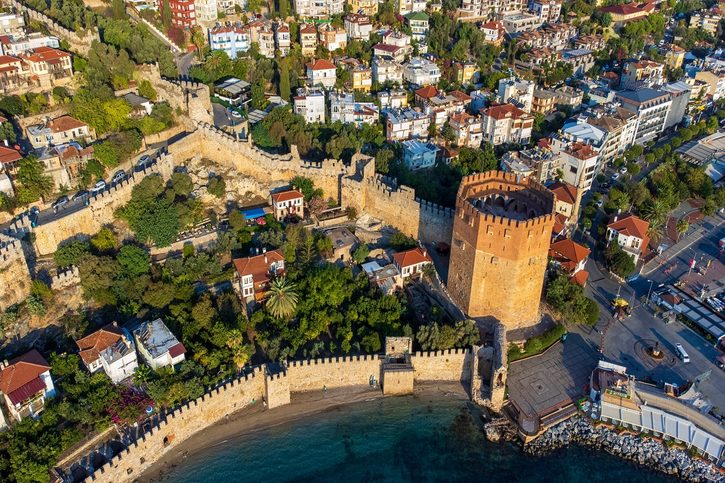 Alanya - Pláž Tersane