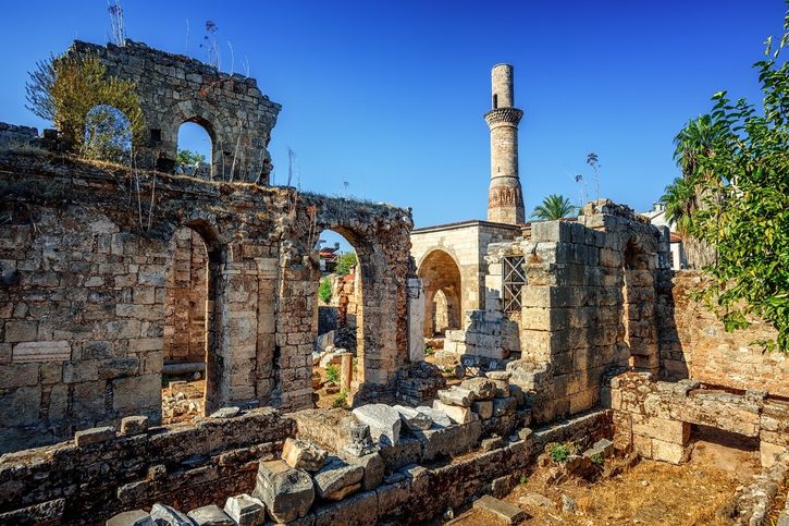 Antalya - mešita Kesik Minare