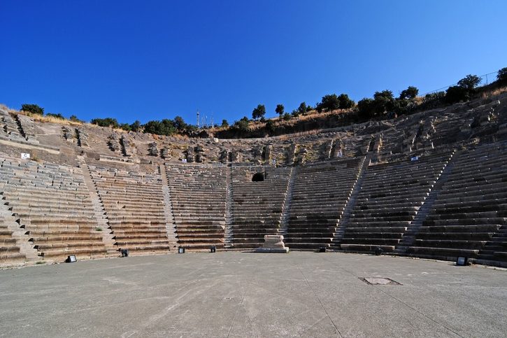 Bodrum - Starověké divadlo v Halikarnassu