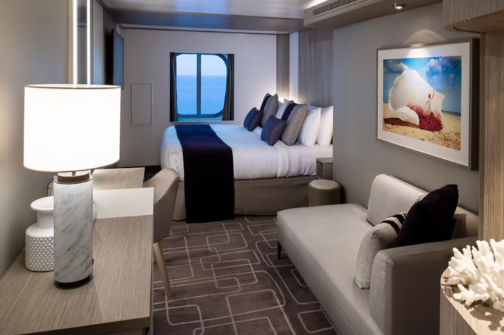 Kajuty s oknem (O2) - Celebrity Apex