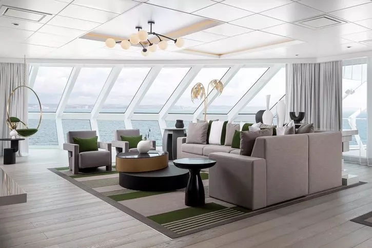 Iconic Suite, obývací část - Celebrity Beyond