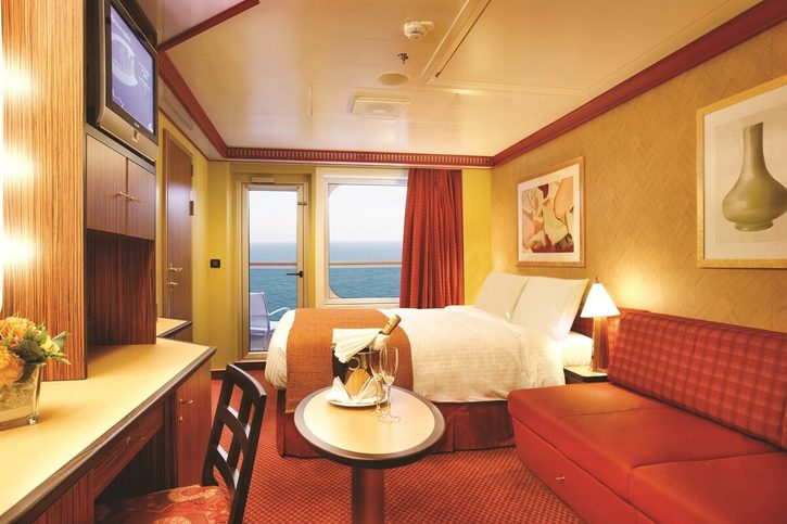 Třílůžková kajuta s balkonem - Costa Pacifica