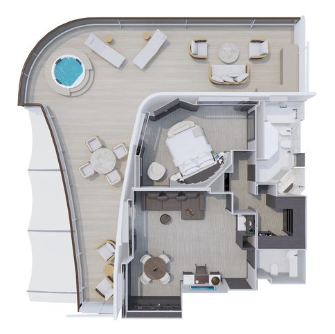 Cocoon Residence, plánek - Explora I