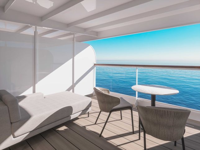 Ocean apartmá s velkou terasou, terasa - Explora I