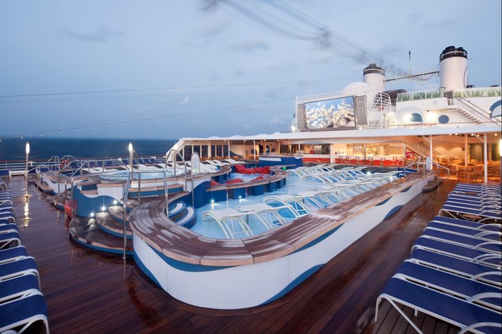 Otevřená paluba - Eurodam