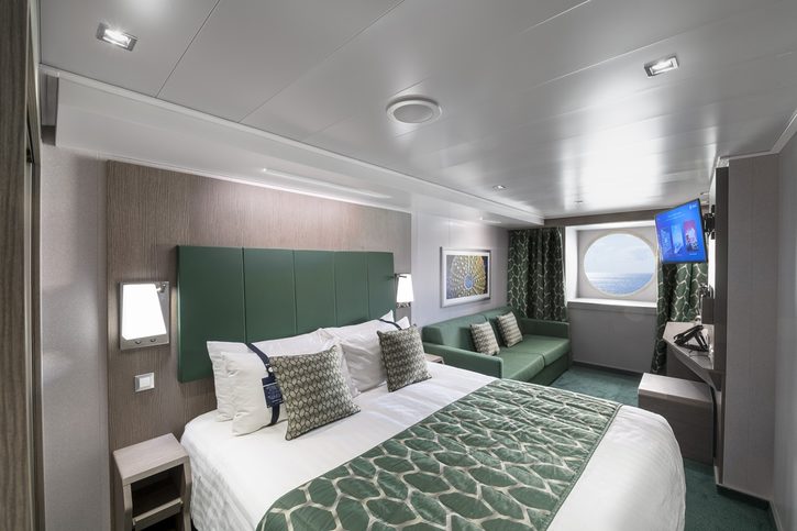 Čtyřlůžková kajuta s oknem - MSC Seaview