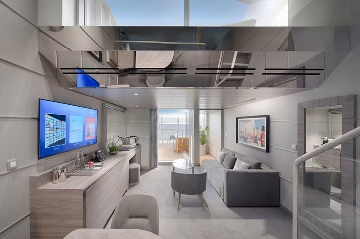 Apartmá MSC Yacht Club Duplex s jacuzzi (YJD) - MSC World America