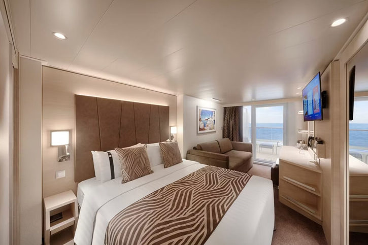Kajuta Premium Aurea s balkonem - MSC World Asia