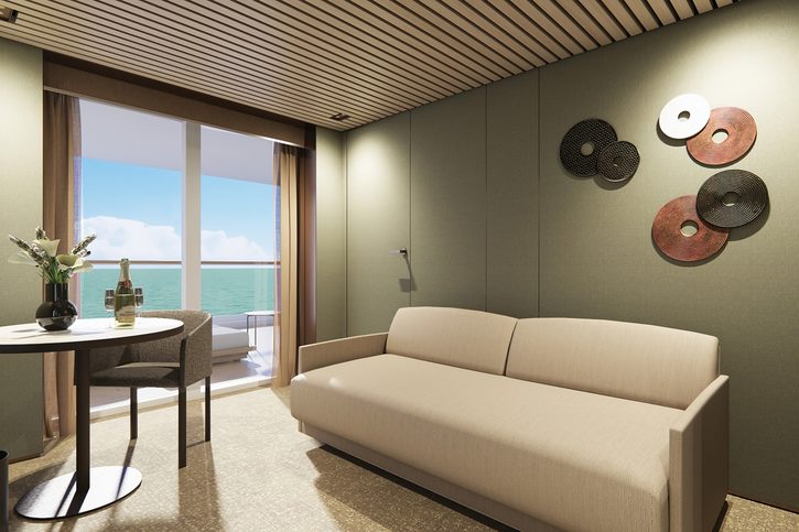 The Haven Penthouse s hlavní ložnicí a velkým balkonem na zádi (HB) - Norwegian Aura