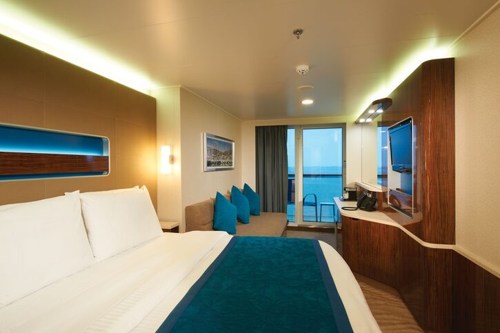 Kajuta s balkonem (B1, B4, B6, BA, BB, BF, BT) - Norwegian Breakaway