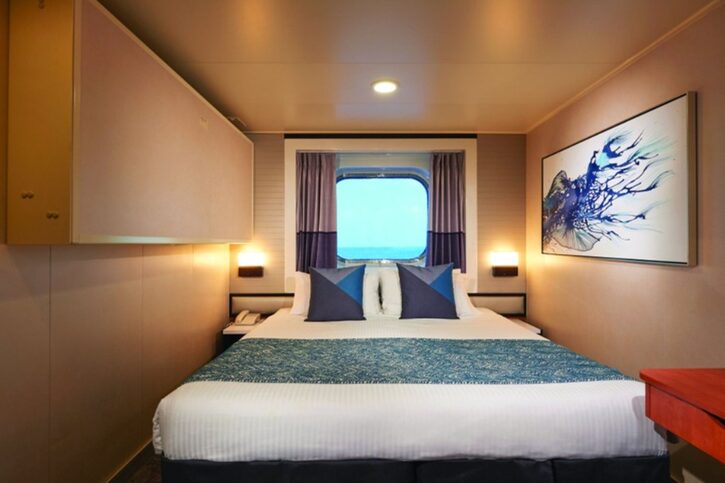 Rodinná a kajuta s obrazovým oknem (O4, OA) - Norwegian Dawn
